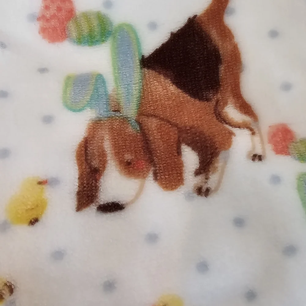 Throw Blanket Easter Themed Dog Lover - Picture 5 of 6